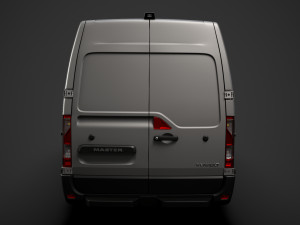 renault master l4h2 van 2020 Model 3D