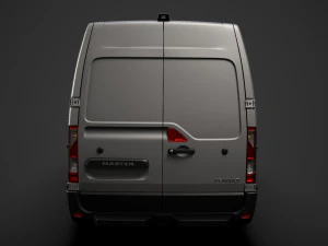renault master l4h2 van 2020 3D Model