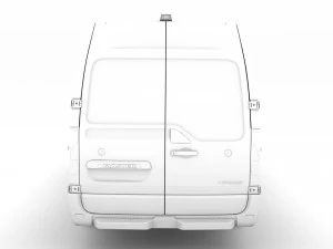 renault master l4h2 van 2020 3D Model