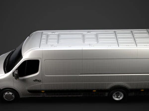 renault master l4h2 van 2020 3D Model