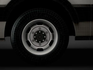 renault master l4h2 van 2020 3D Model
