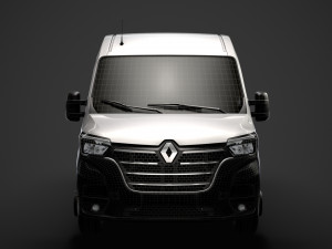 renault master l4h2 van 2020 Model 3D