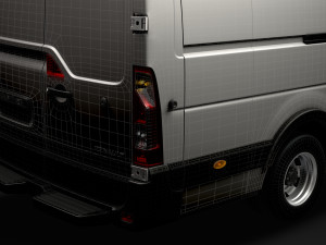 renault master l4h2 van 2020 Model 3D