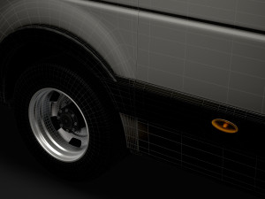 renault master l4h2 van 2020 Model 3D