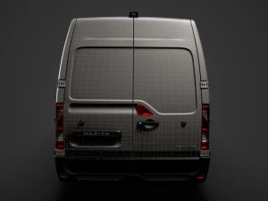 renault master l4h2 van 2020 3D Model