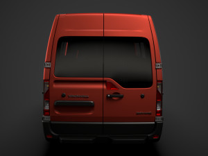 vauxhall movano l4h2 minibus 2020 Modèle 3D