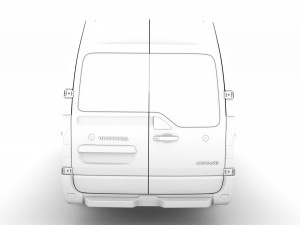 vauxhall movano l4h2 minibus 2020 Modèle 3D