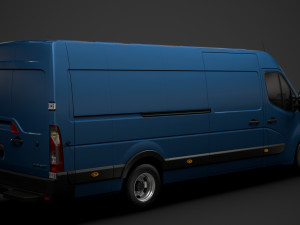 vauxhall movano l4h2 van 2020 3D Model
