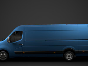 vauxhall movano l4h2 van 2020 3D Model