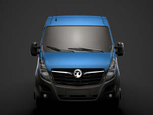 vauxhall movano l4h2 van 2020 3D Model