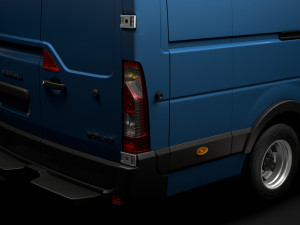 vauxhall movano l4h2 van 2020 3D Model