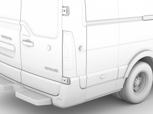 vauxhall movano l4h2 van 2020 3D Model