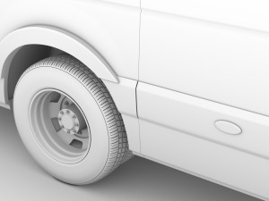 vauxhall movano l4h2 van 2020 3D Model
