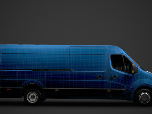 vauxhall movano l4h2 van 2020 3D Model