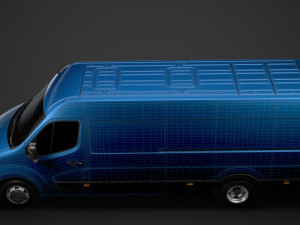 vauxhall movano l4h2 van 2020 3D Model