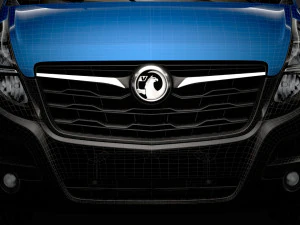 vauxhall movano l4h2 van 2020 3D Model