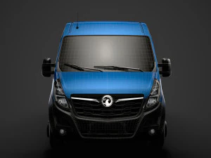 vauxhall movano l4h2 van 2020 3D Model