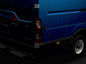 vauxhall movano l4h2 van 2020 3D Model
