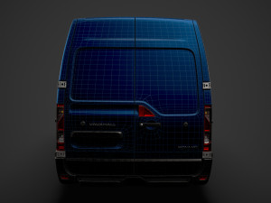vauxhall movano l4h2 van 2020 3D Model