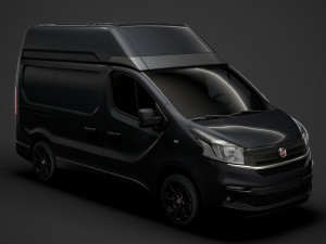 fiat talento van l1h2 2020 3D Model