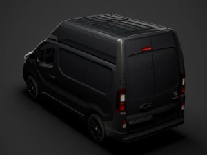 fiat talento van l1h2 2020 3D Model