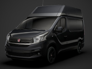 fiat talento van l1h2 2020 3D 모델