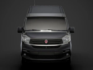 fiat talento van l1h2 2020 3D Model