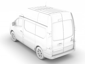 fiat talento van l1h2 2020 3D 모델