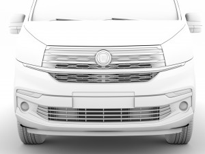 fiat talento van l1h2 2020 3D 모델