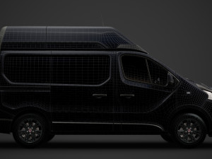 fiat talento van l1h2 2020 3D 모델