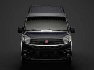 fiat talento van l1h2 2020 3D 모델