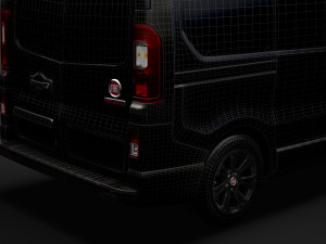 fiat talento van l1h2 2020 3D 모델