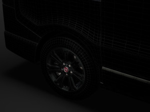 fiat talento van l1h2 2020 3D 모델