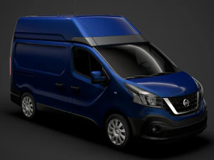 nissan nv300 van l1h2 2020 3D Model