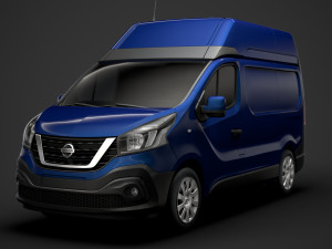 nissan nv300 van l1h2 2020 Model 3D