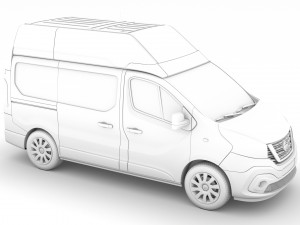nissan nv300 van l1h2 2020 Model 3D