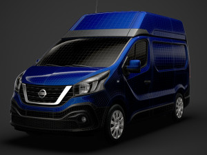 nissan nv300 van l1h2 2020 Model 3D