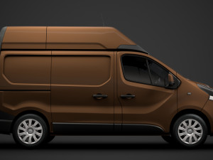 opel vivaro van l1h2 2018 3D Model