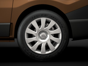 opel vivaro van l1h2 2018 3D Model
