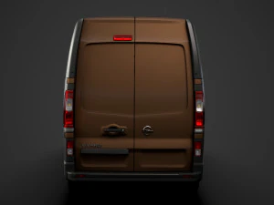 opel vivaro van l1h2 2018 3D Model
