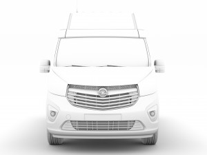 opel vivaro van l1h2 2018 3D Model