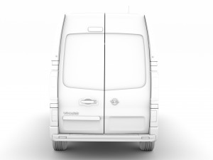 opel vivaro van l1h2 2018 3D Model