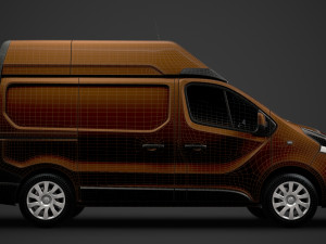 opel vivaro van l1h2 2018 3D Model