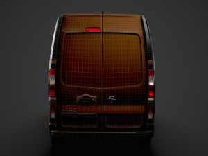 opel vivaro van l1h2 2018 3D Model