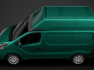 renault trafic van l1h2 2018 Model 3D