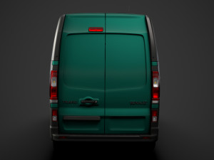 renault trafic van l1h2 2018 Model 3D