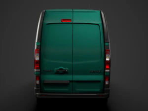renault trafic van l1h2 2018 3D Model