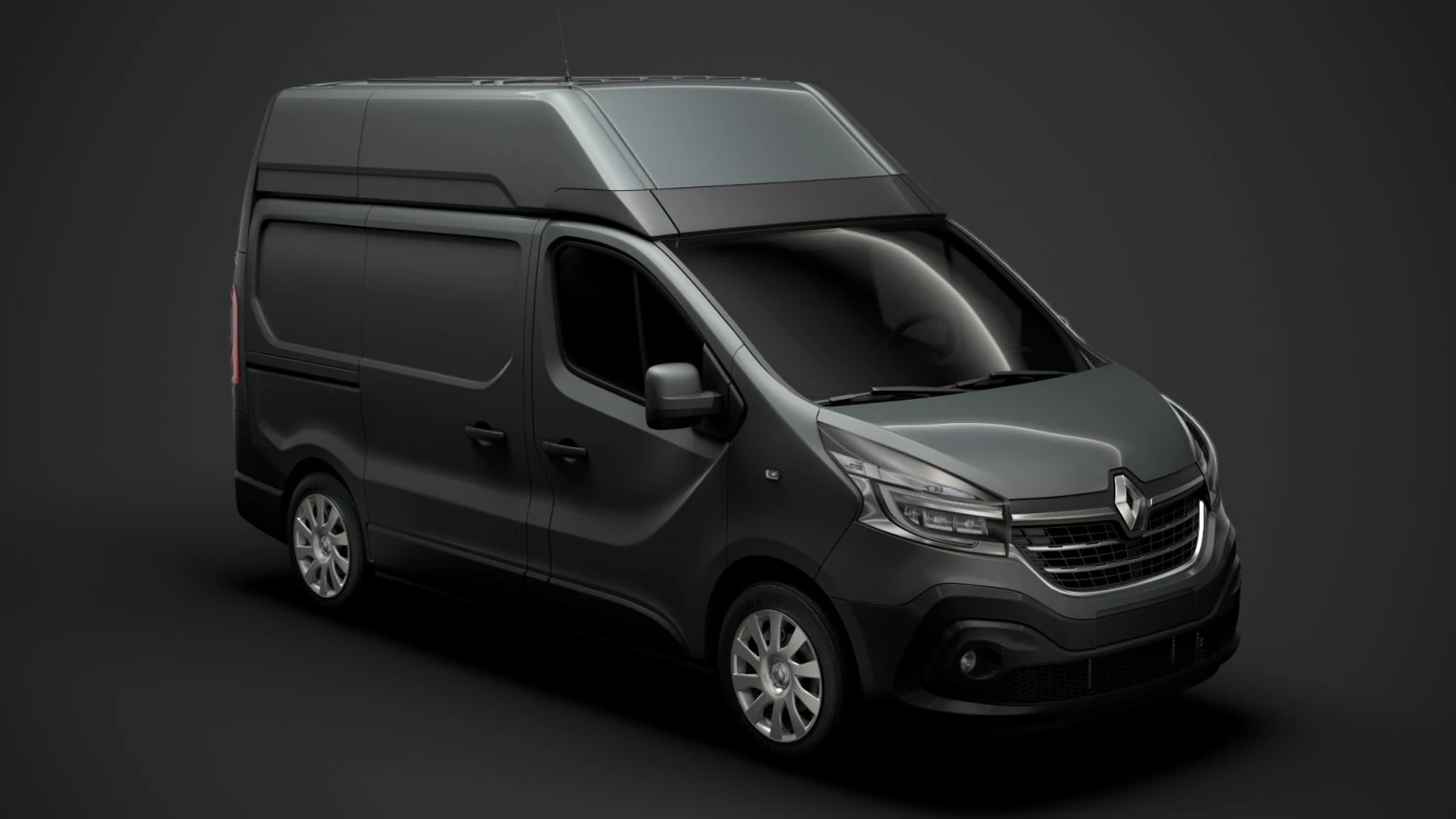 renault trafic van l1h2 2020 3D Model .c4d .max .obj .3ds .fbx .stl .blend 