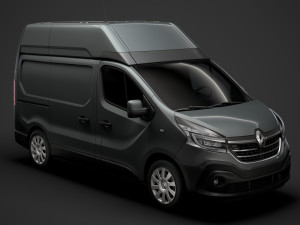 renault trafic van l1h2 2020 3D Model
