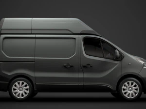 renault trafic van l1h2 2020 3D Model